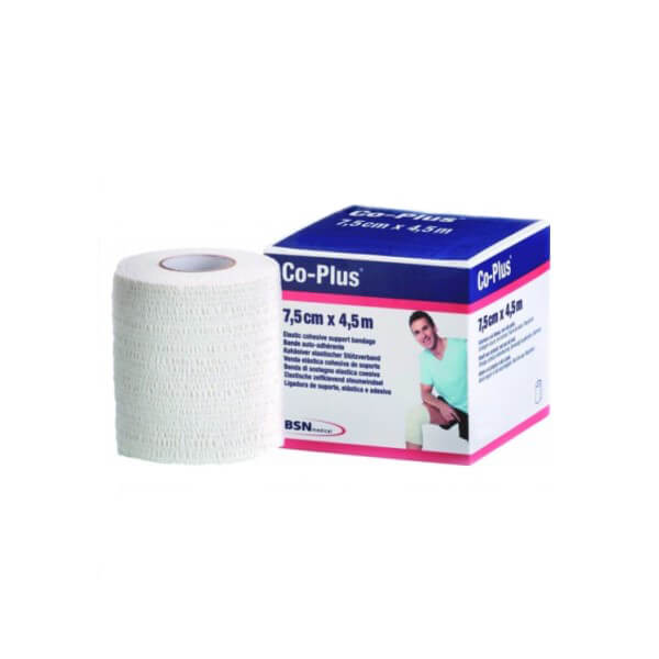 Co-Plus BSN sans latex blanc stretched 4,5 m x 7,5 cm