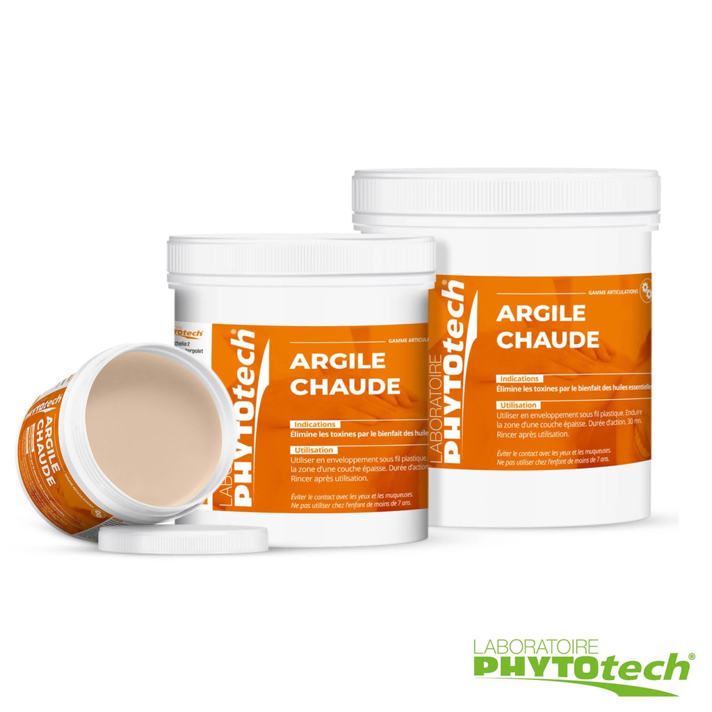 Argile chaude 500 ml Phytotech