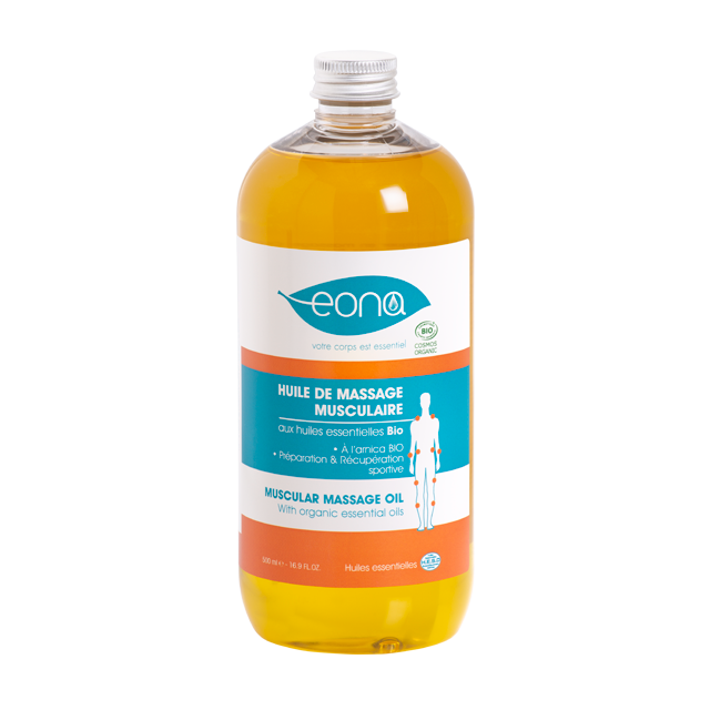 Huile musculaire bio Eona 500 ml