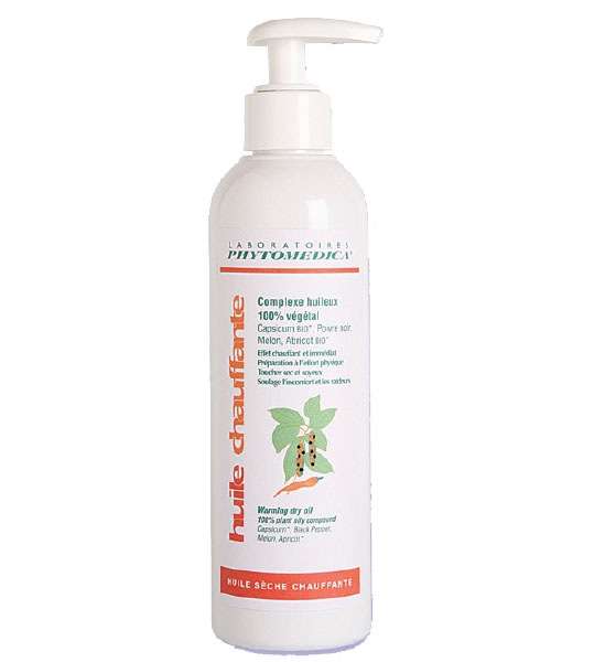 Huile sèche chauffante 250 ml