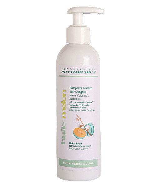 Huile sèche melon flacon de 250 ml (remplace l'huile sèche neutre)