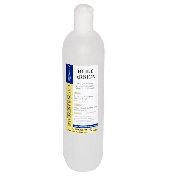 Huile arnica flacon de 500 ml