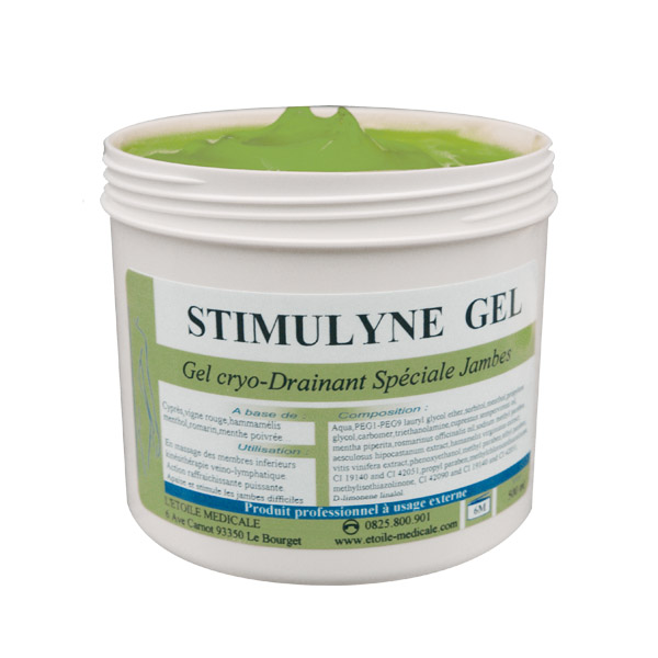 Stimulyne gel cryo Phyto jambe pot de 500ML