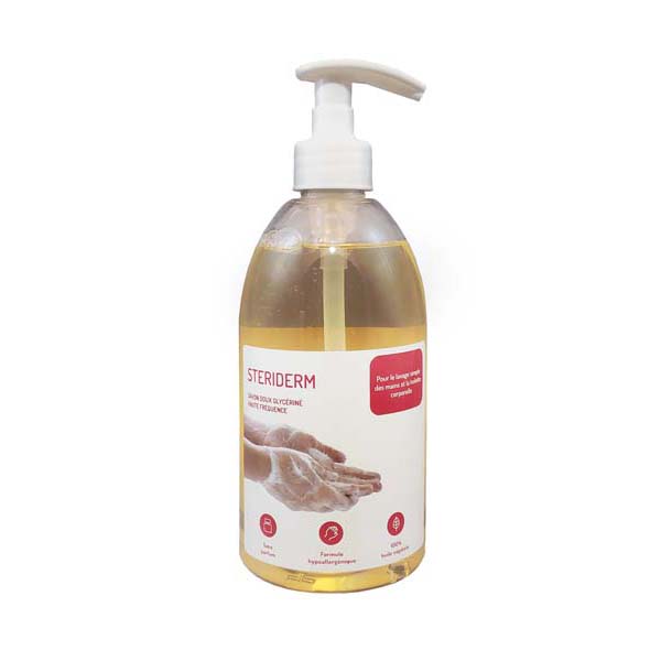 Savon haute fréquence glycérine Steriderm - flacon 500ml