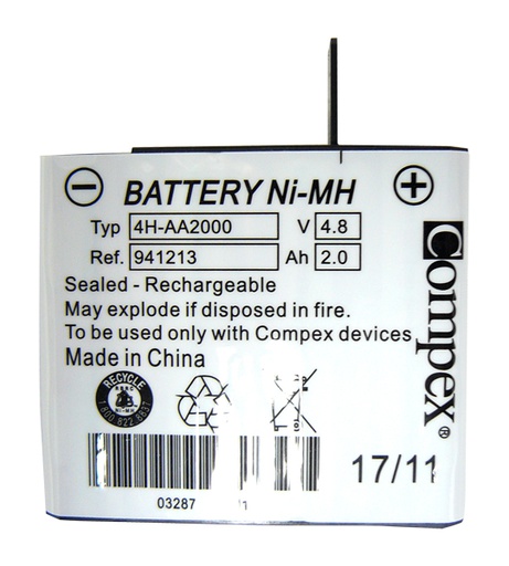 [EUOPBA04002] Batterie haute énergie Compex gamme médicale - Chattanooga 941213