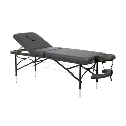 [TPARAL25001] Table pliante alu 2 plan dossier paros Dark Grey